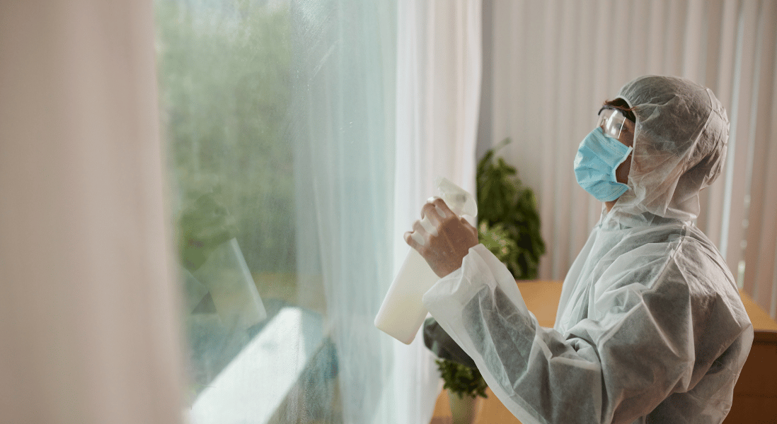 sure pest solutions for a closed room